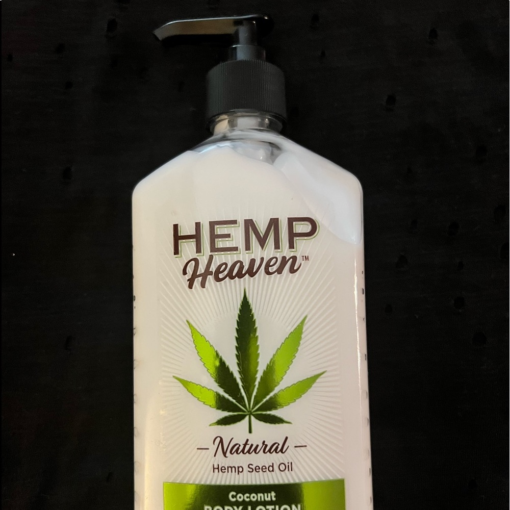 NOT FOR SALE 
HEMP HEAVEN BODY LOTION